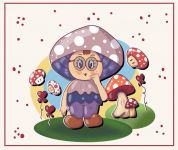采蘑菇 - 童话作文350字示例